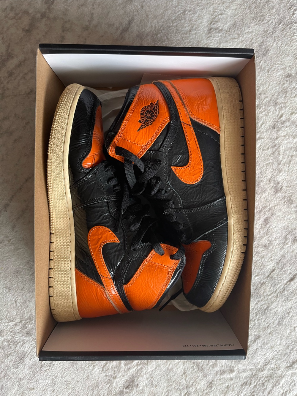 Nike Air Jordan 1 Retro High Shattered Backboard 3.0 (GS) Size 7Y / Women's 8.5